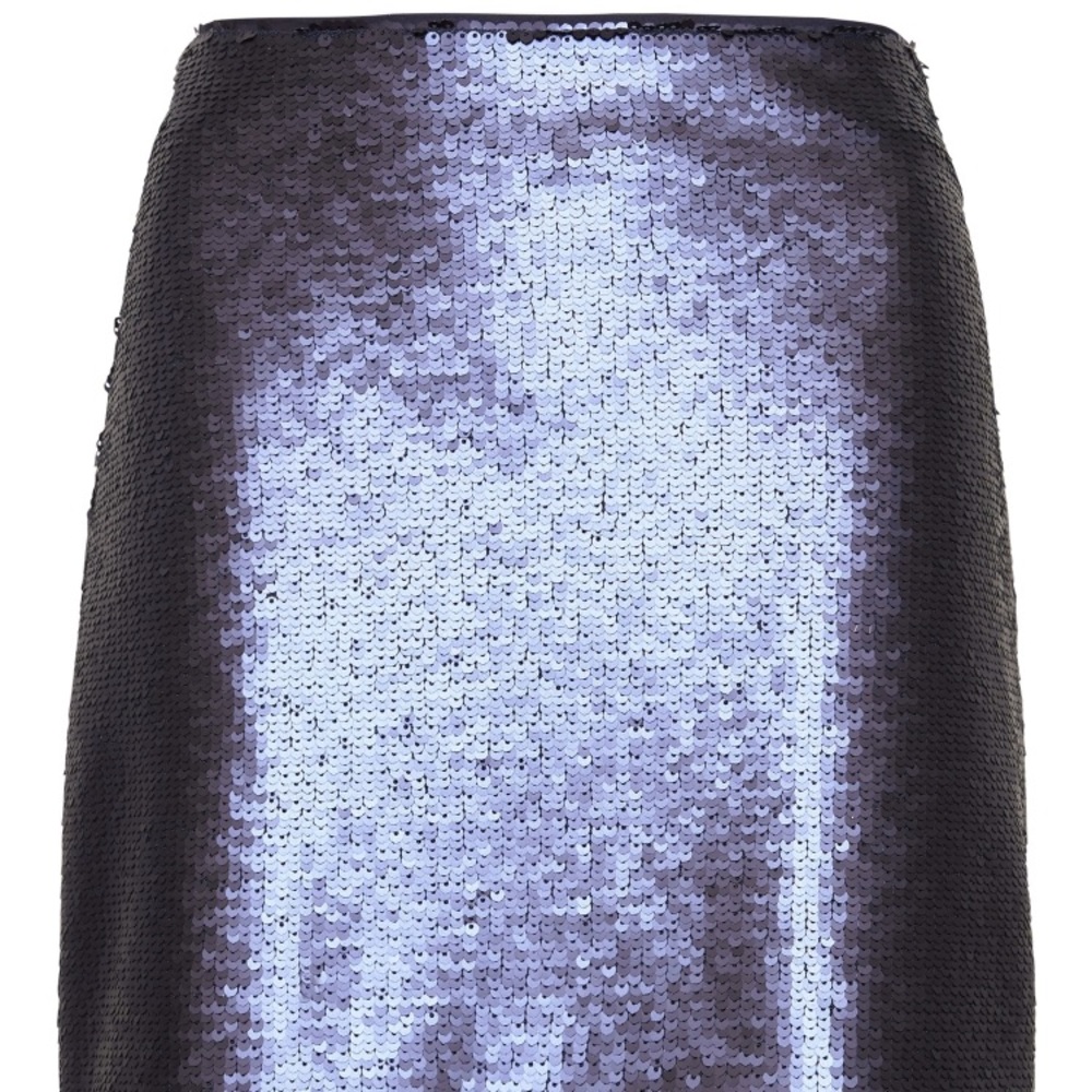 New! BR Blue Sequin Skirt